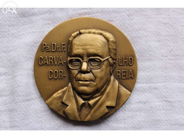 Santo Tirso-Medalha comemorativa-Padre Francisco Carvalho Correia