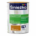Śnieżka Supermal emalia olejno-ftalowa ORZECH JASNY F108 MAT 0,8L