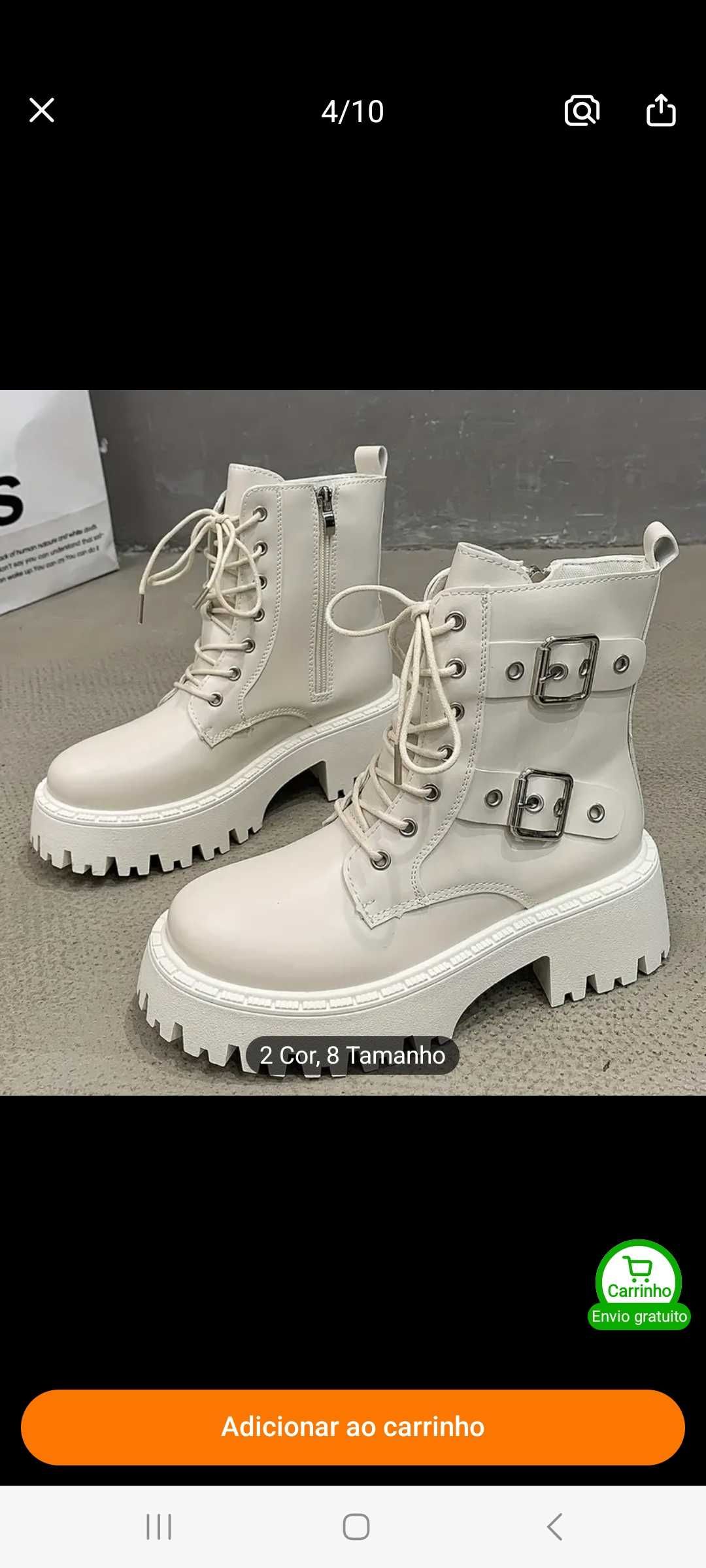 Wow!  Um charme de bota em estilo e conforto