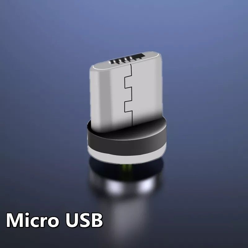 Магнітний коннектор (магнитный конектор)  Micro USB, Type c,Lighting