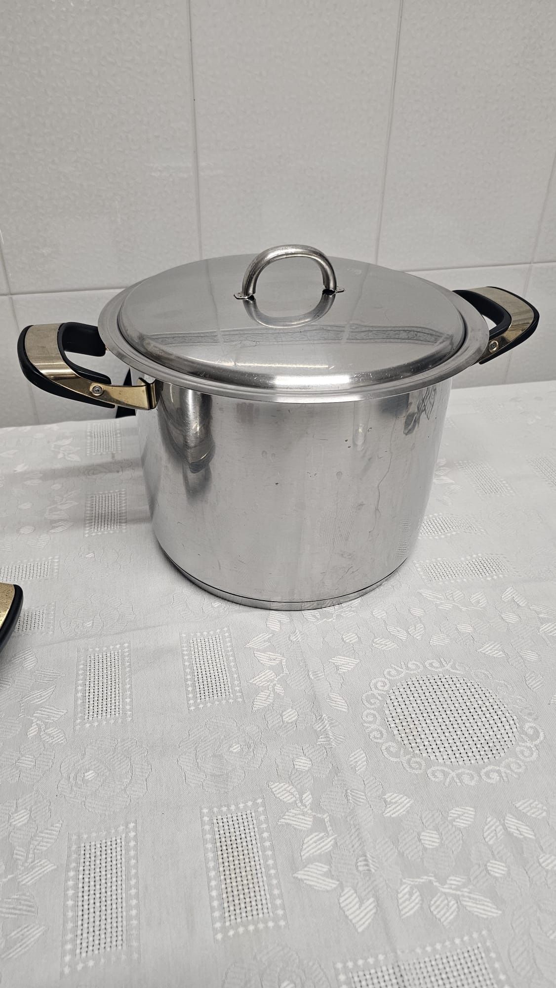 1 Panelas de cozinha e 1 cataplana em inoxi