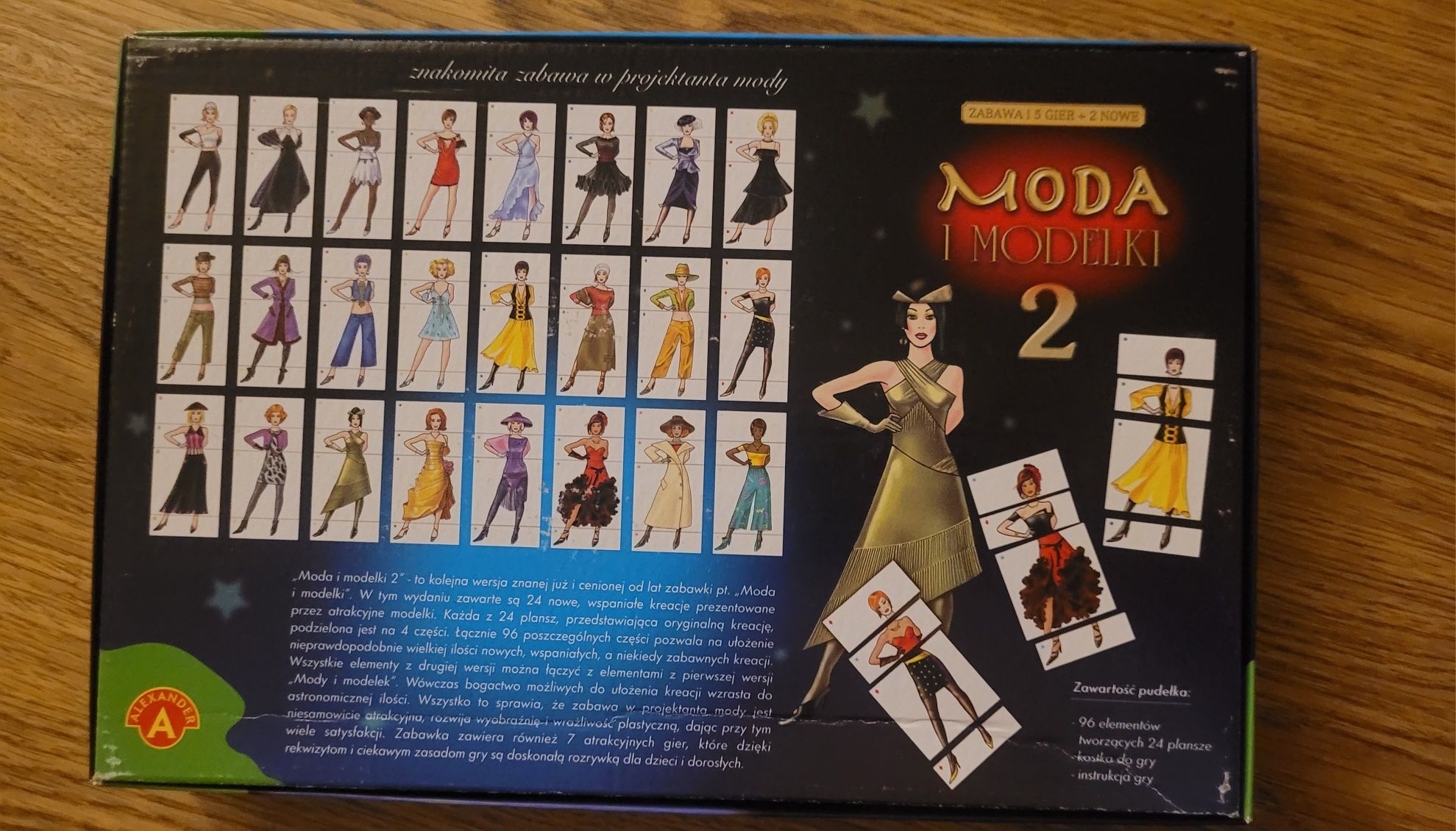 Gra/układanka Moda i modelki 2