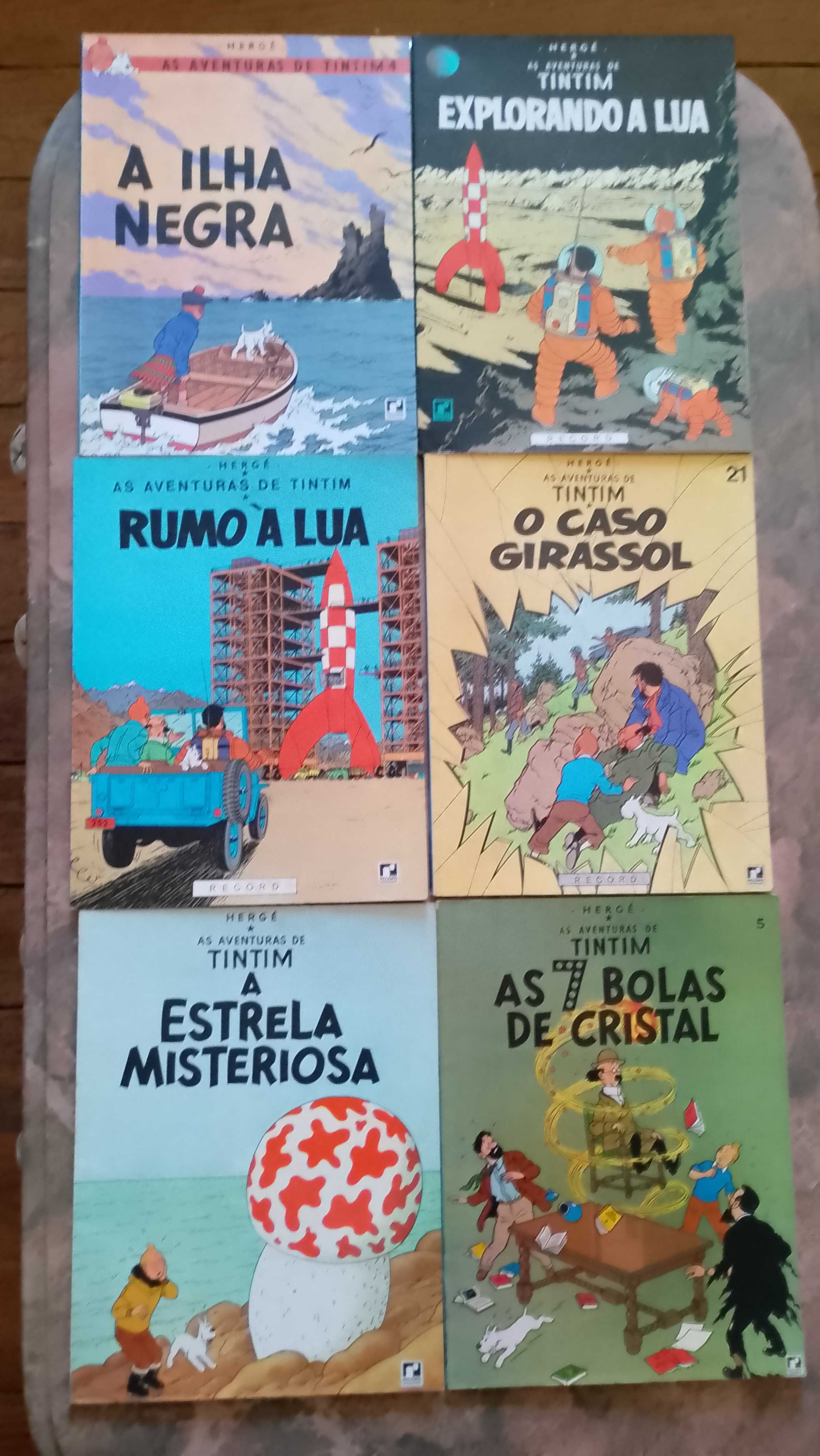 As Aventuras de Tintim - 14 Unidades