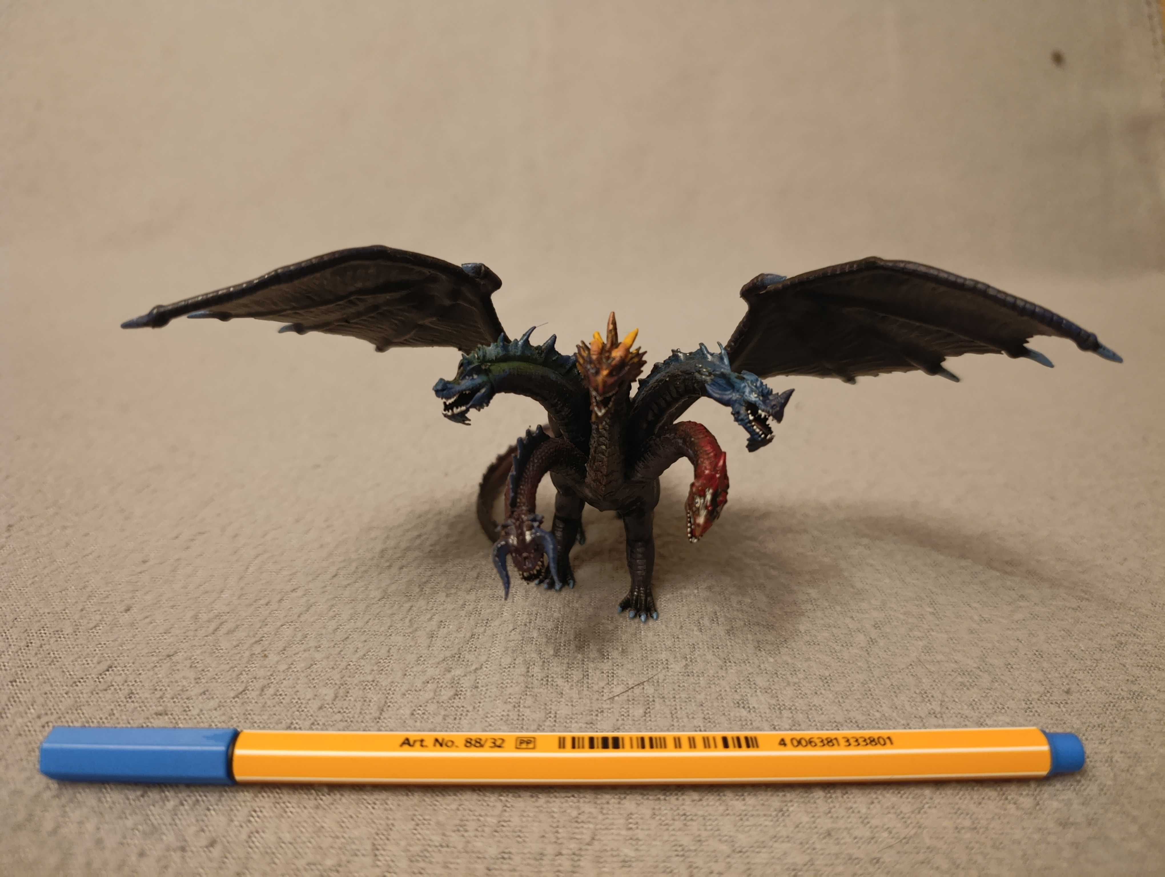 Figurka 3D żywiczna Tiamat duża pomalowana