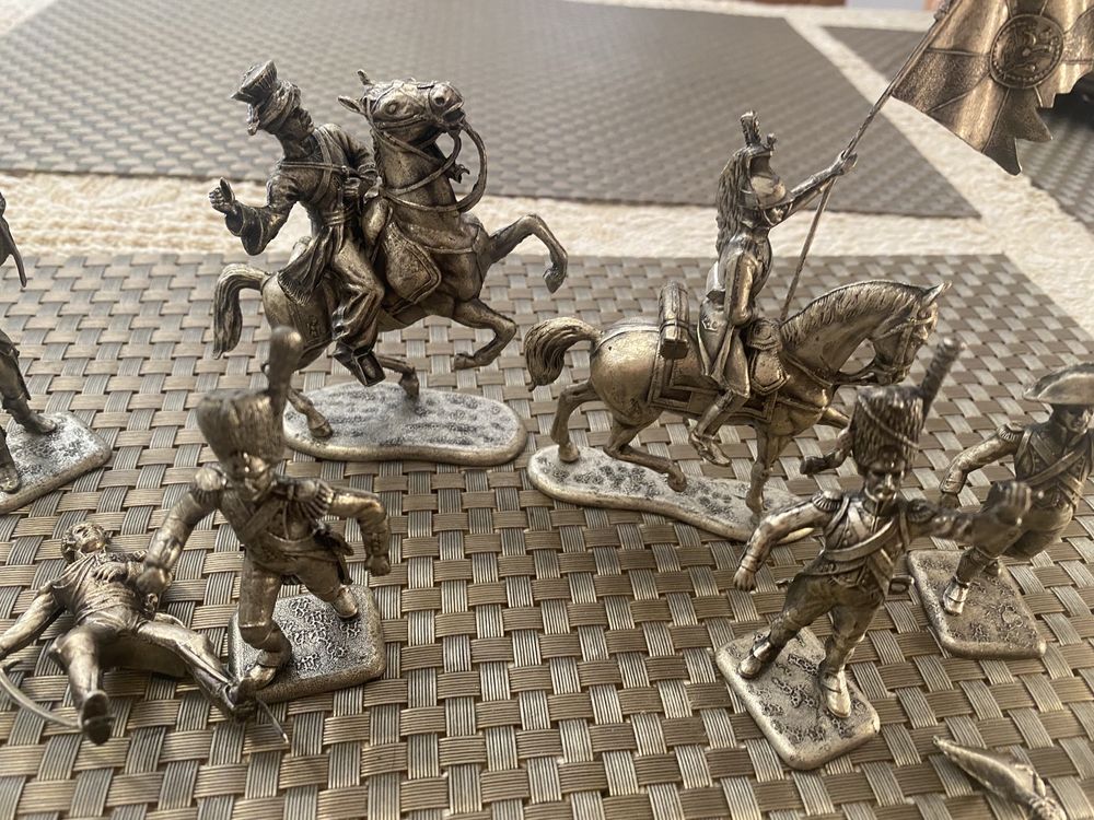 Coleção de soldados vintage