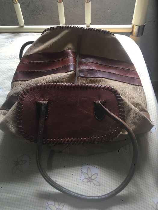 Mala de senhora em cabedal pele