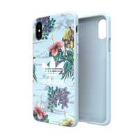 Etui Adidas Or Snapcase Floral iPhone X/Xs Szary