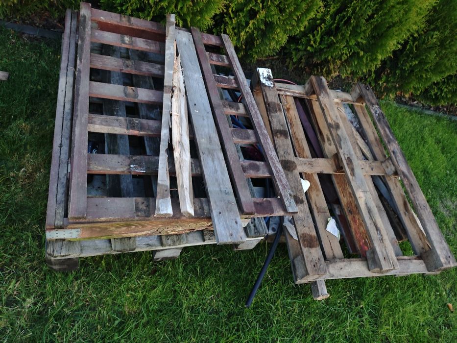 Drewno, palety, opał