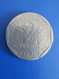 2 francs 1981 França