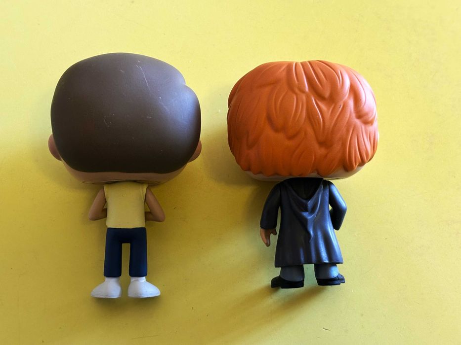 POP figures _ Ron Weasley (Harry Potter) e Morty (Rick and Morty)