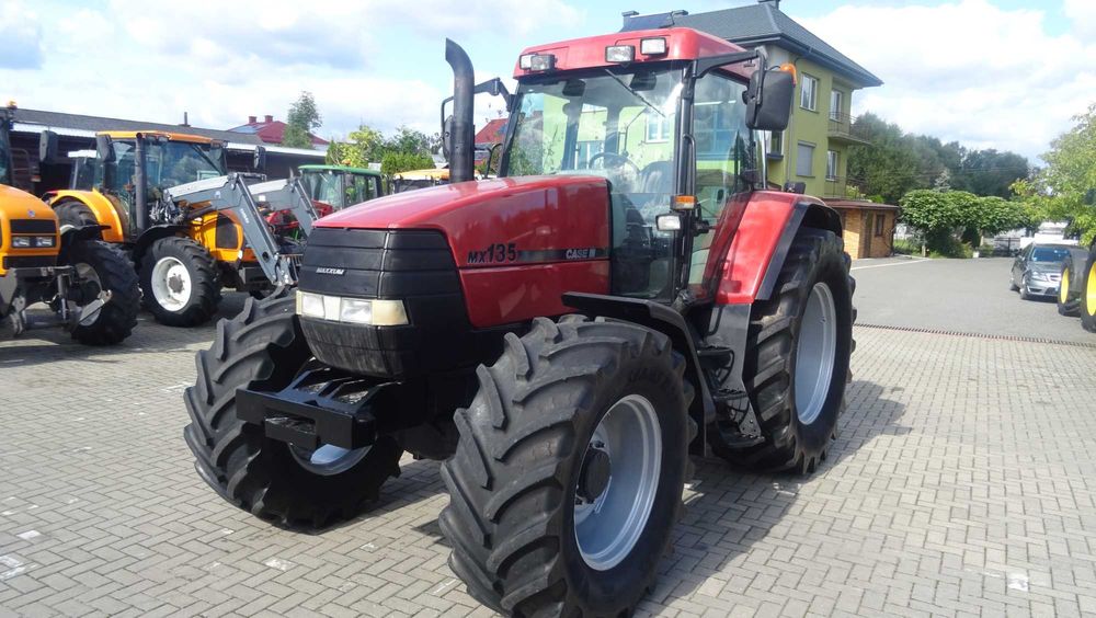 Case MX 135 sprowadzony 1997r. 4x4 mechaniczny pneumatyka