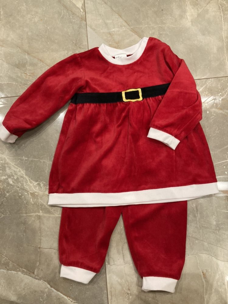 Strój mikolajki dla dziewczynki h&m rozmiar 86