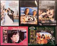 Zestaw filmów DVD, CD - Psy, Vabank, Anna Karenina i inne