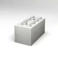 Blok betonowy typ 80 / bloki betonowe / mury oporowe / klocki / ściany