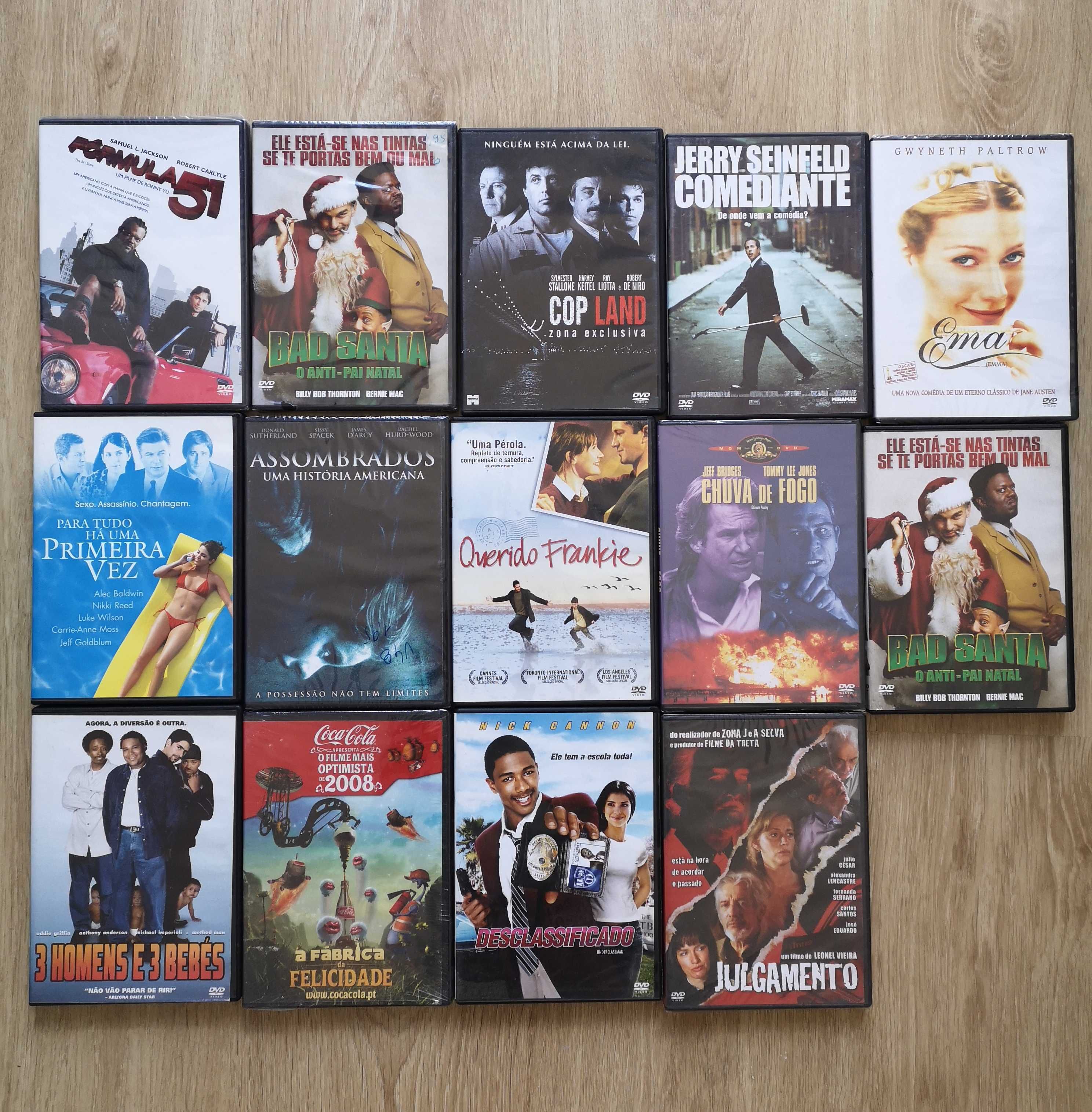 14 DVDs para venda