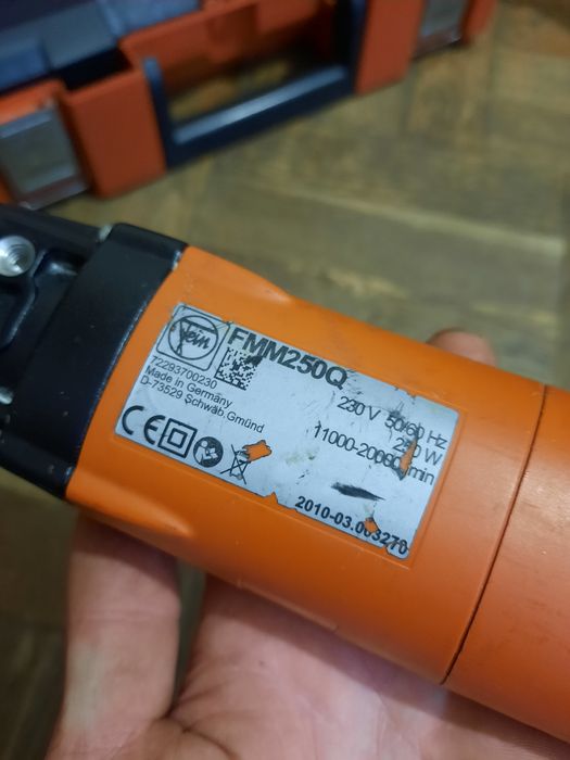 Made in Germany!!Реноватор Fein FMM 250Q+кейс+насадки