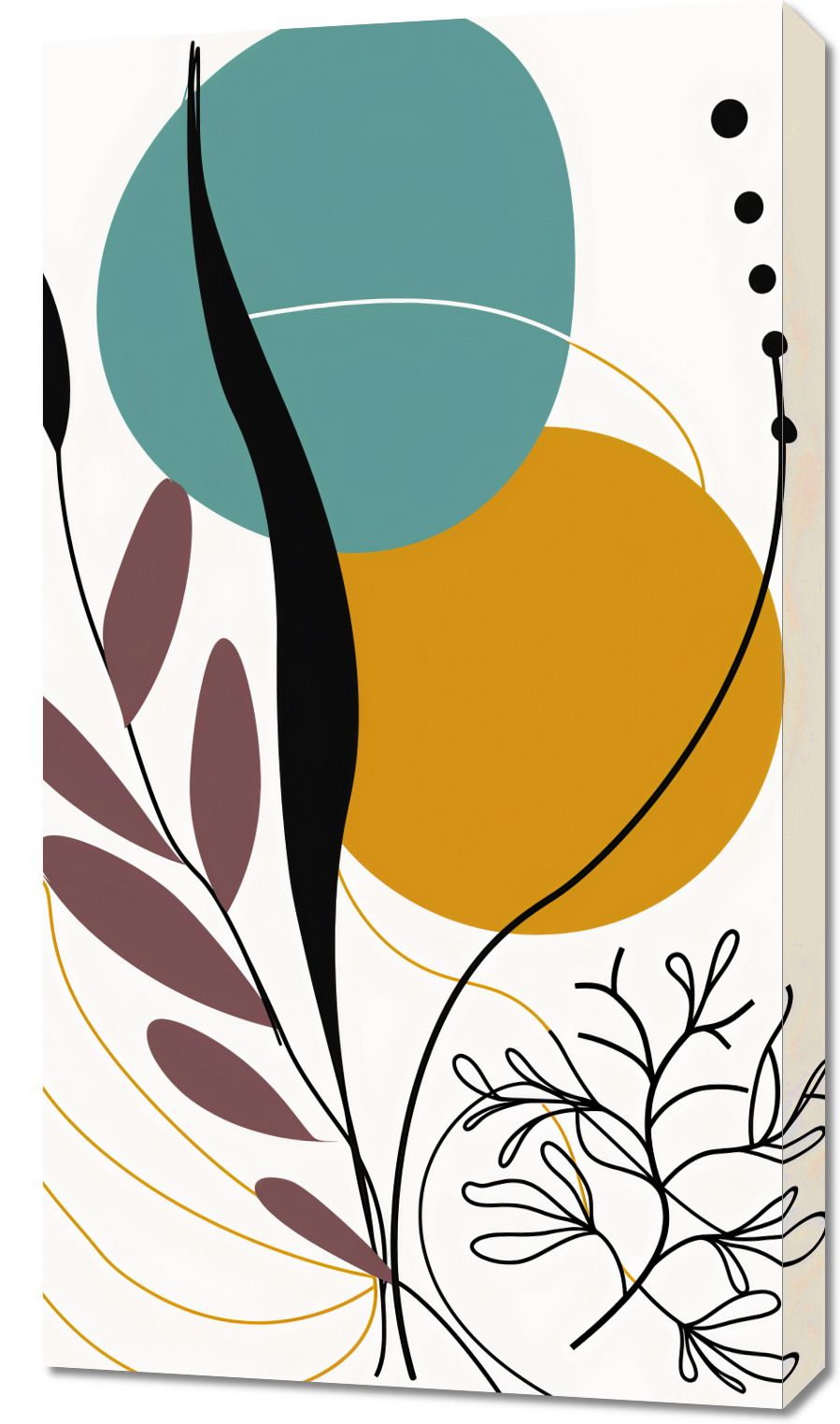 Obraz 50x90cm Akwarelowe Przebudzenie