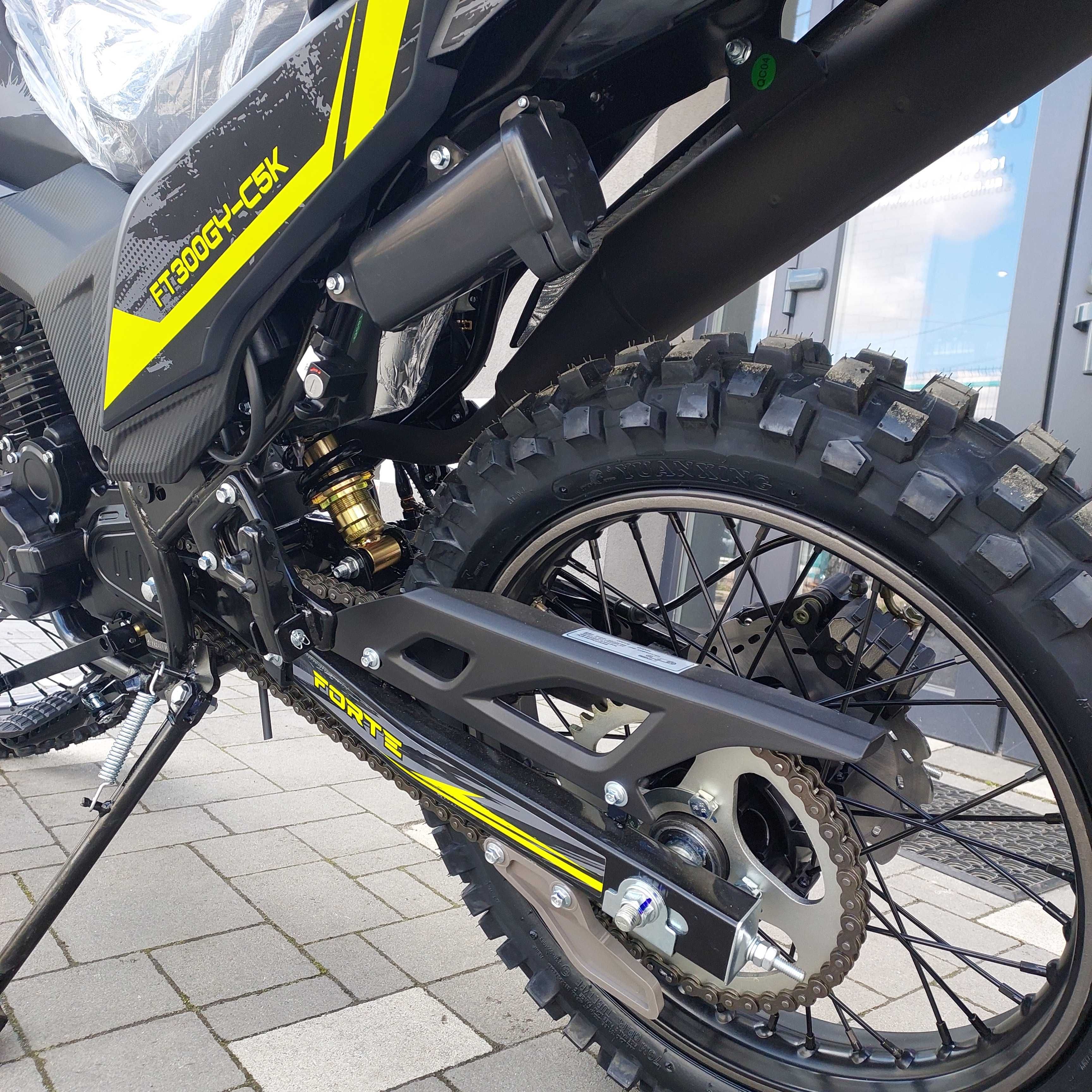 Мотоцикл Forte FT300GY-C5K, дорожньо-кросовий, гарантія, доставка