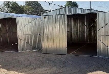 Garaż blaszany 16m2 Tysiąclecie wynajmę - niemurowany blaszak, magazyn