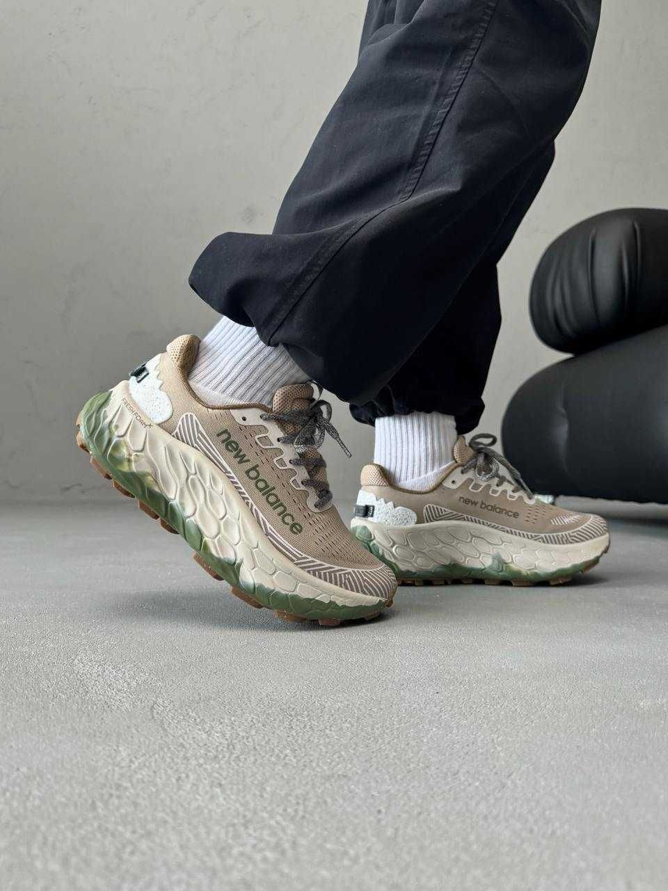 Кросівки New Balance Fresh Foam X More Trail v3 Beige Khaki / кроси