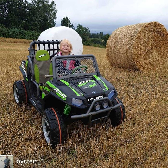 POLARIS RZR 900 GREEN SHADOW Peg Perego autko 24v dla dzieci
