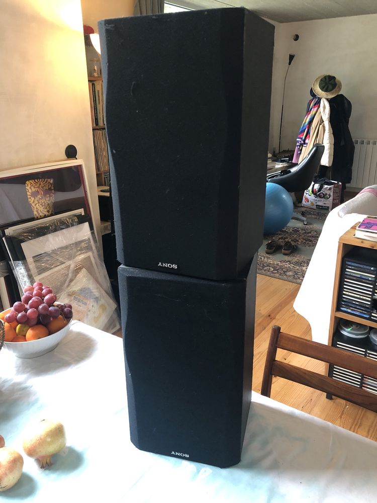2 colunas de som Sony