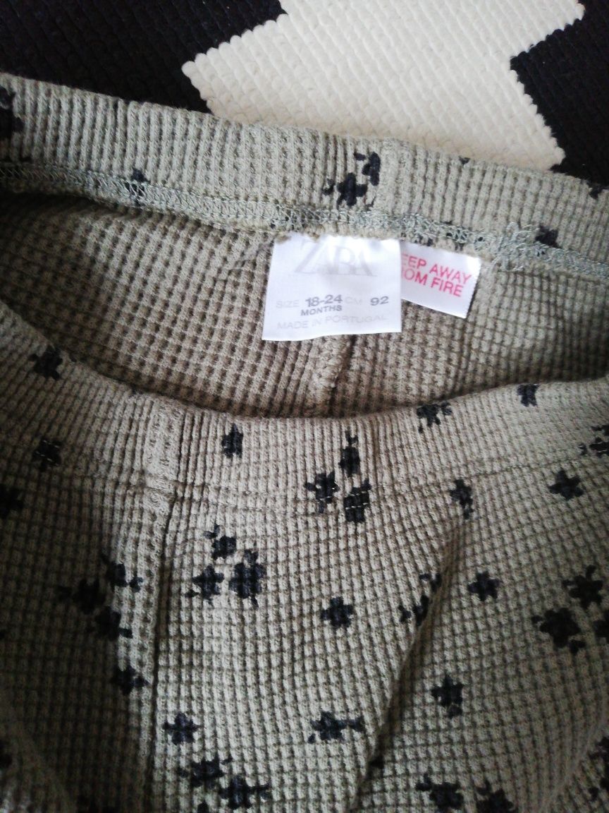Leginsy bawełniane Zara, 92