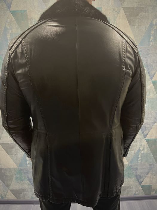 Куртка шкіряна зима