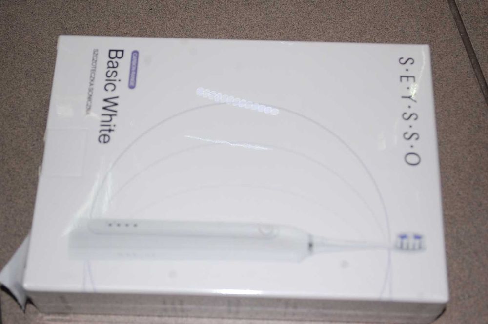 SEYSSO Basic White Szczoteczka soniczna z 3 programami pracy