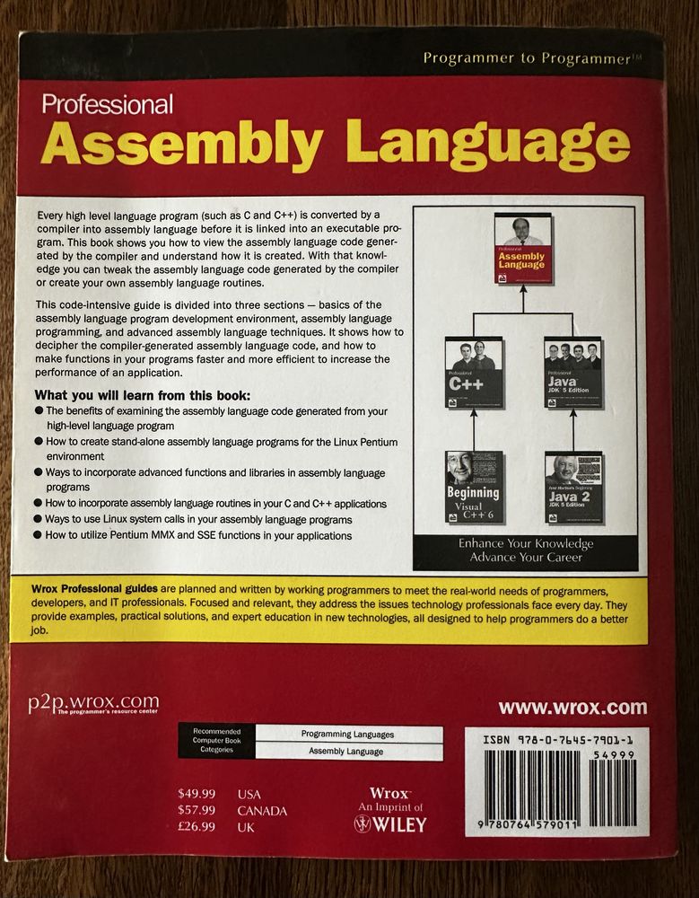 Professional Assembly Language Richard Blum