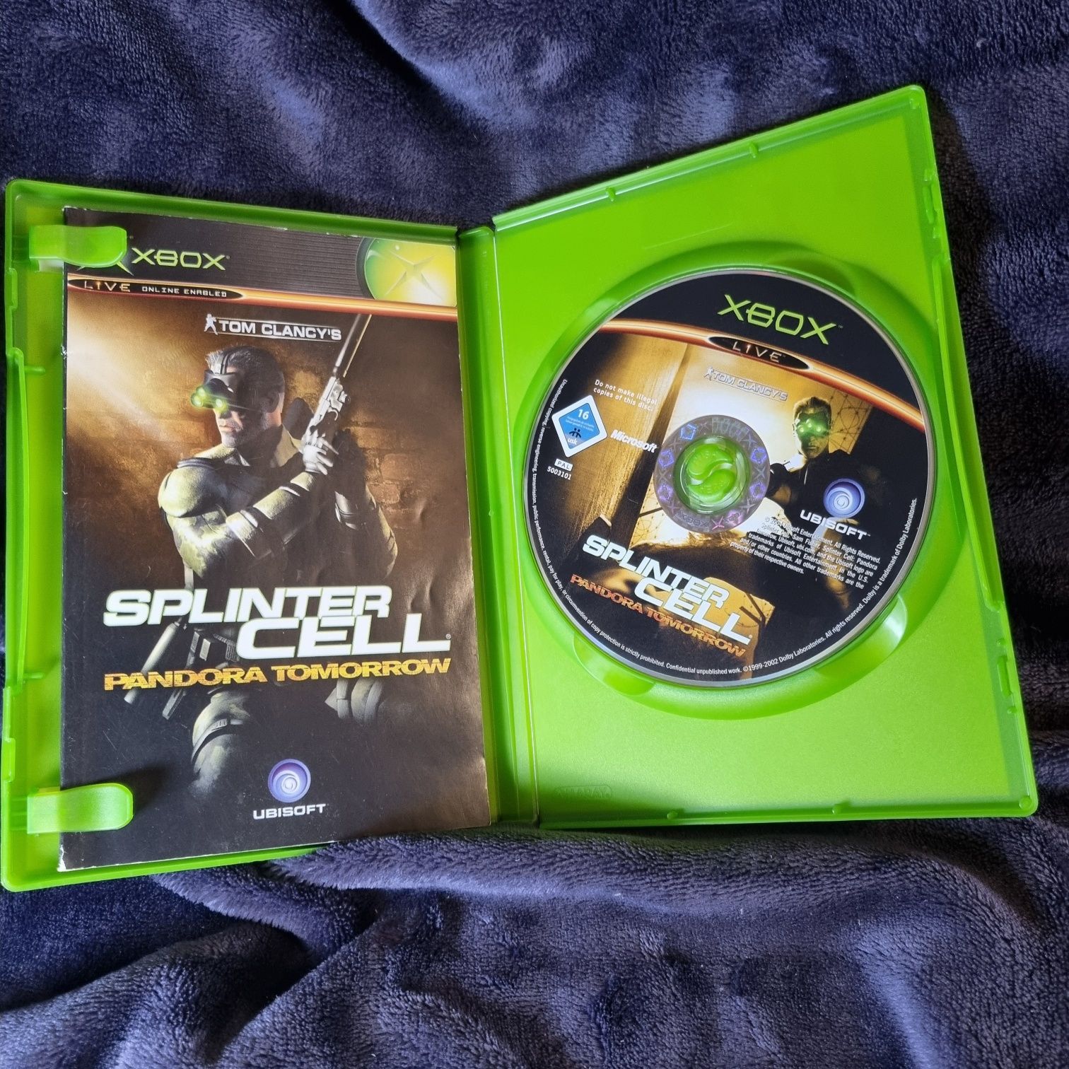 Splinter Cell Pandora Romorrow Xbox Classic
