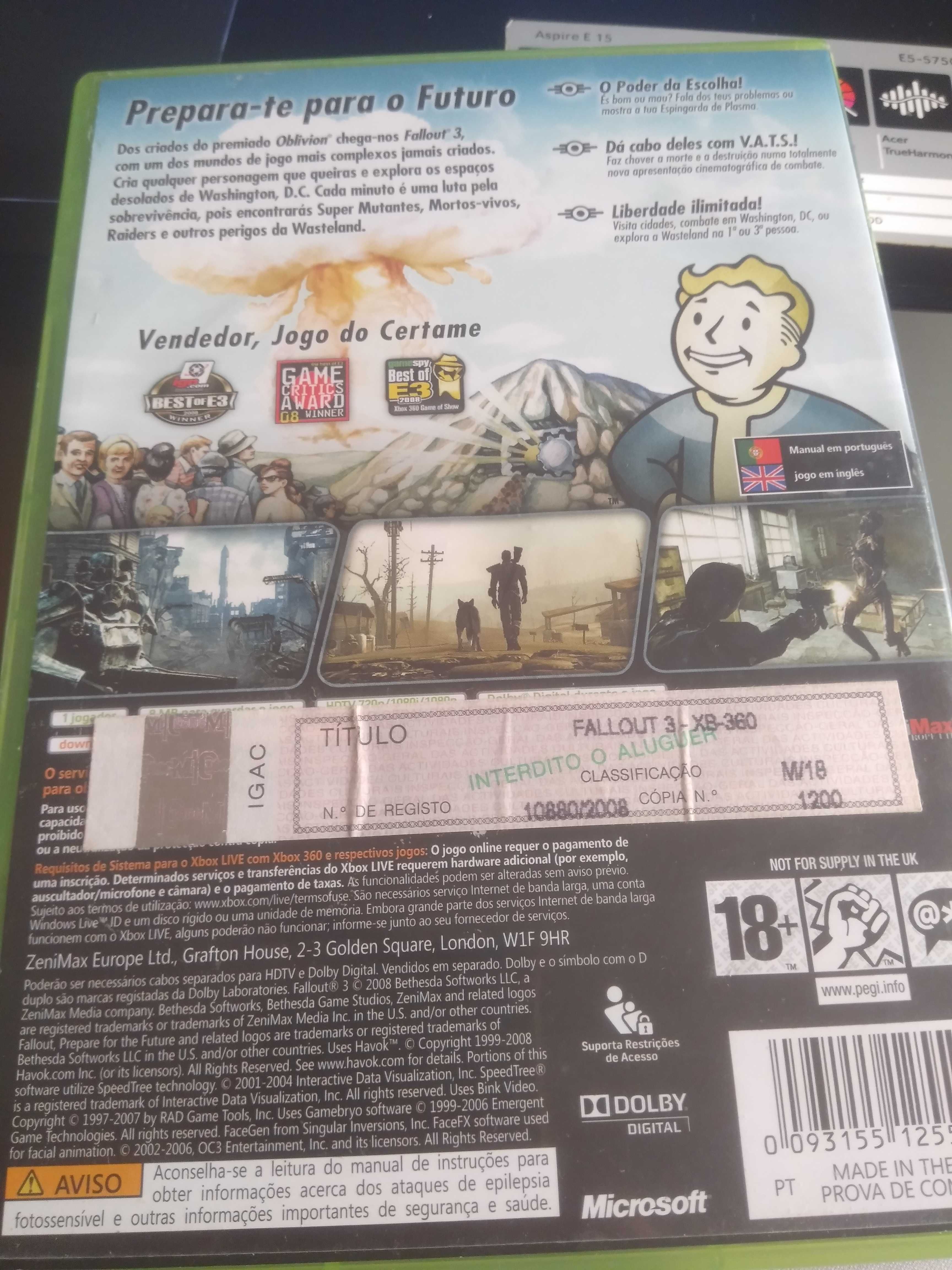 Fallout 3 Xbox 360