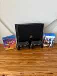 [PS4] Konsola PlayStation 4 Pro 1TB + 2 Pady + 2 Gry (UFC 4, NBA 2K24)