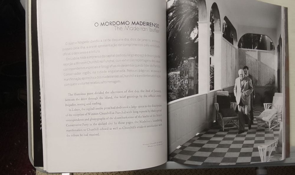 Livro Winston Churchill na Madeira