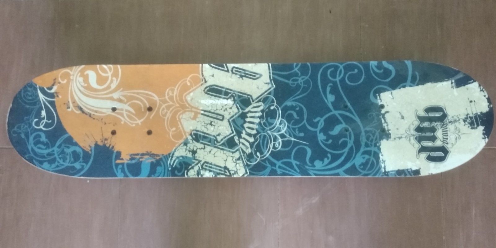 Деревянный скейтборд (6 слоев), 79*20 см