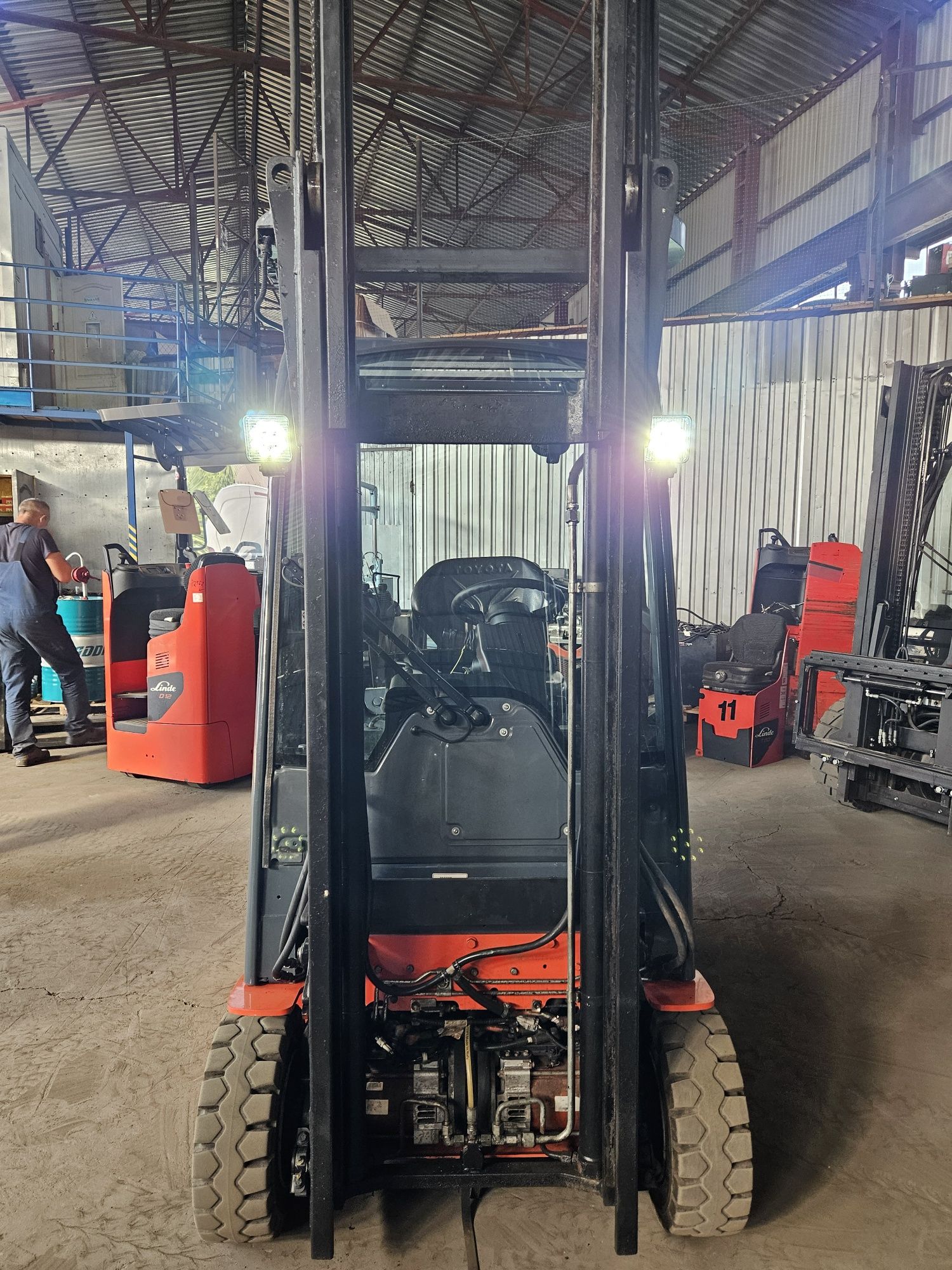 Навантажувач електричний Toyota 1,6 т. 2019 р. Вилочный погрузчик
