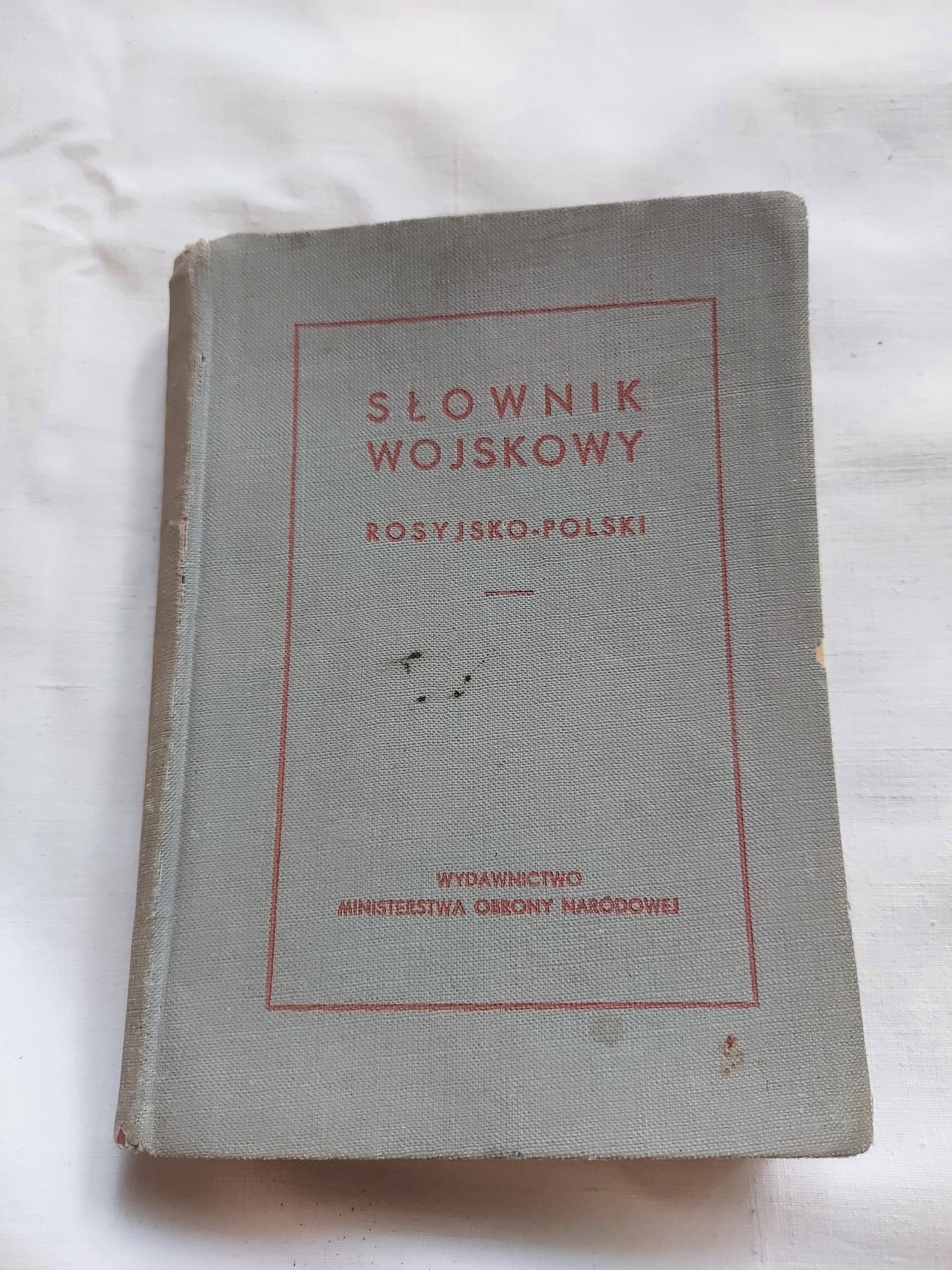 Slownik wojskowy rosyjsko polski 1954