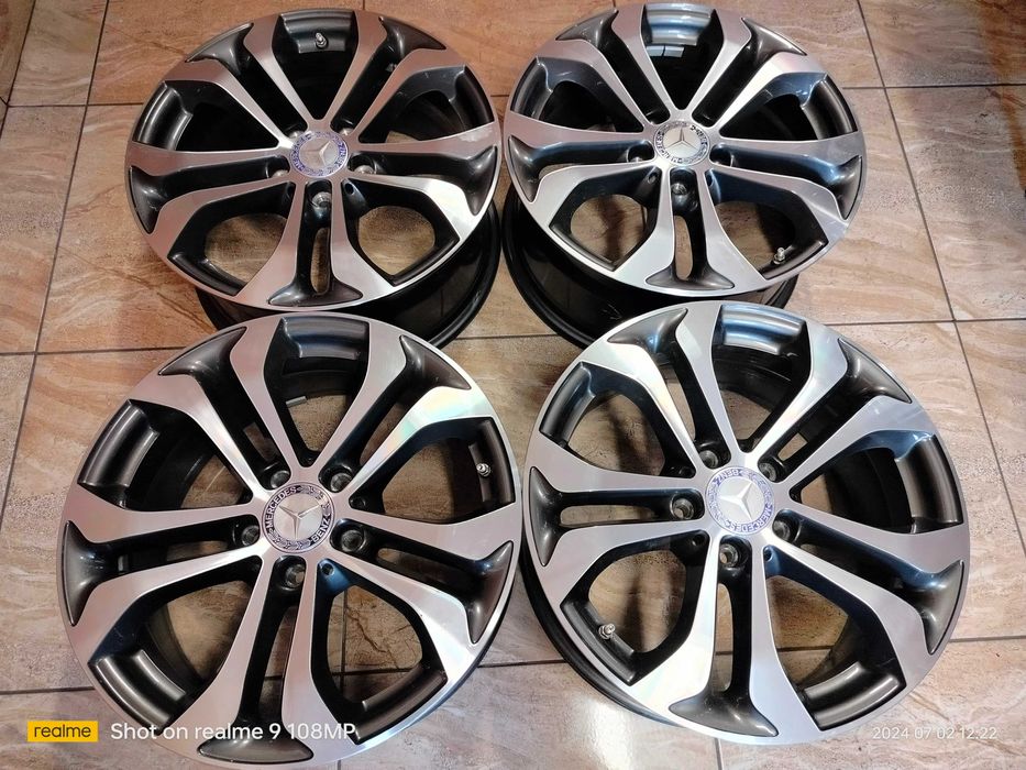 Felgi aluminiowe 5x112 17 calowe Mercedes GLC W253 Czujniki F 305
