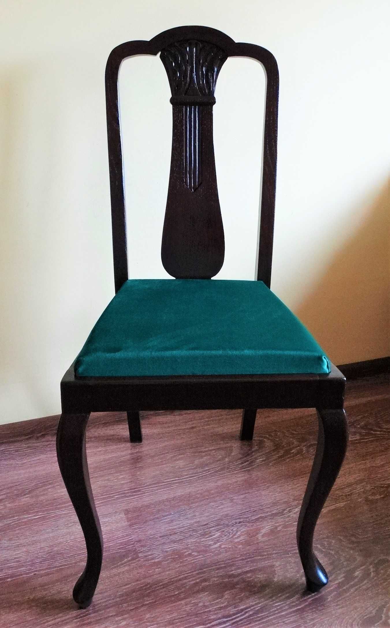Krzesło antyczne dębowe po renowacji - Cena do negocjacji