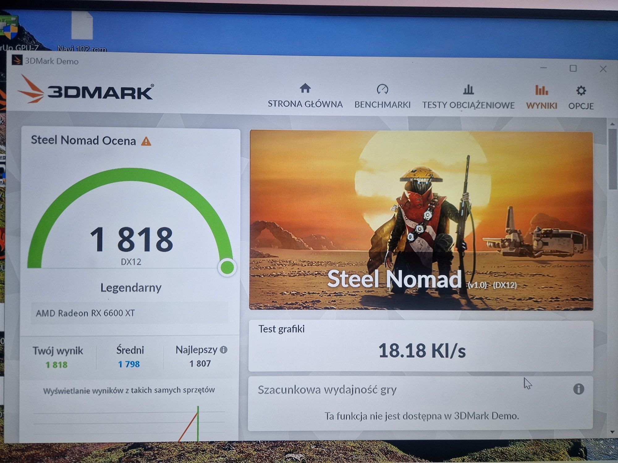 Rx 6600 xt Biostar GAMING Furmark