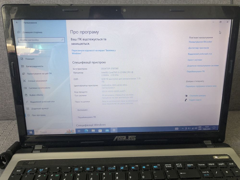 Asus k53sd 8 GB RAM Nvidia 610m