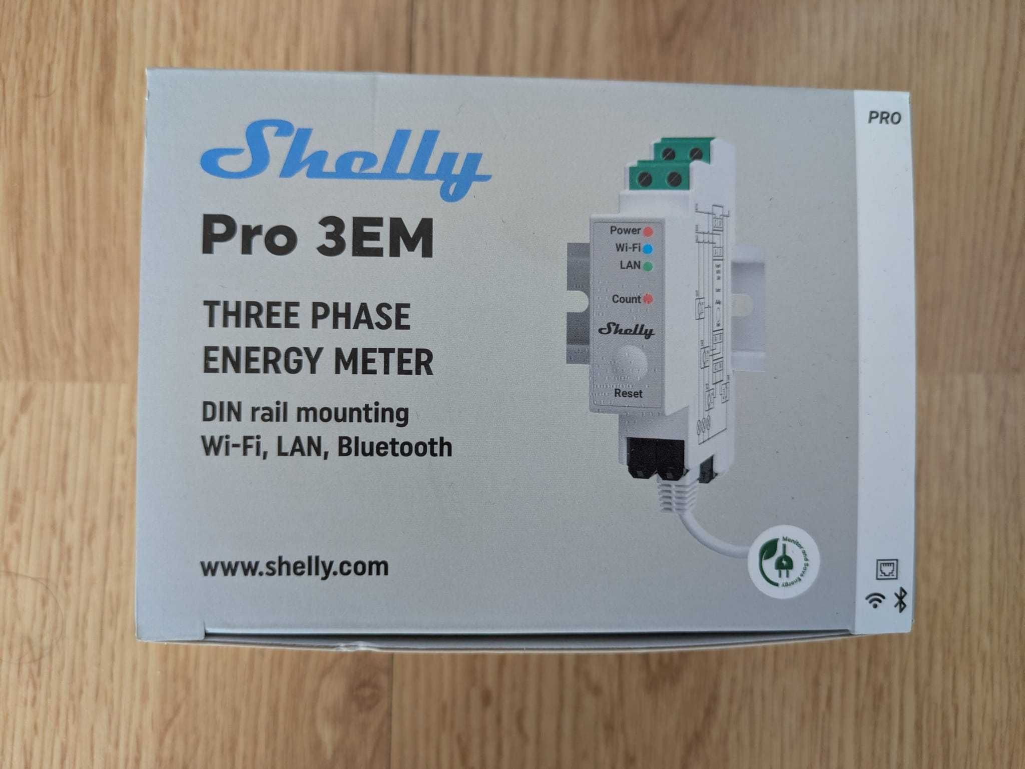 Vendo Shelly PRO 3EM NOVO - Medidor de Energia