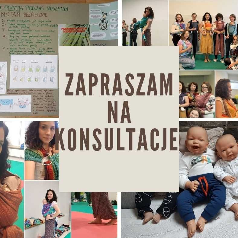 Doradc noszenia dzieci w chustach i nosidłach miękkich