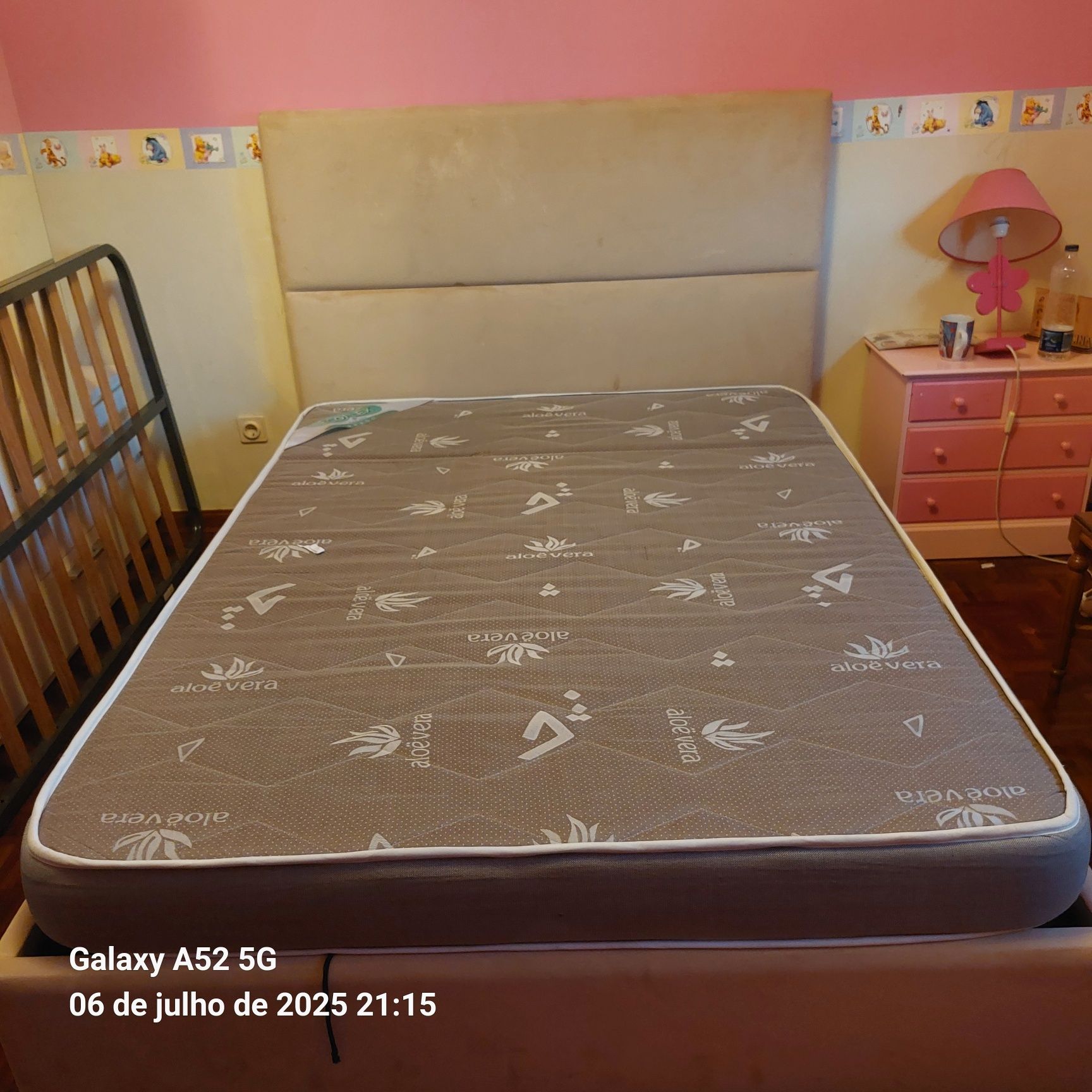 Vendo Cama Sommier + Colchão 140x190 cm