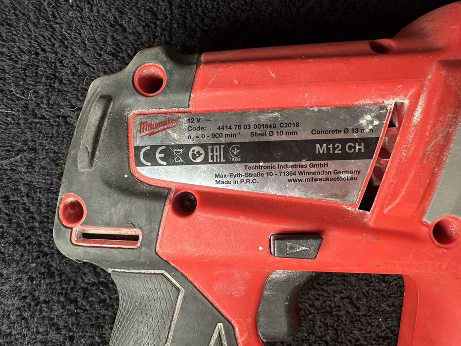 Milwaukee m12 CH wiertarka SDS