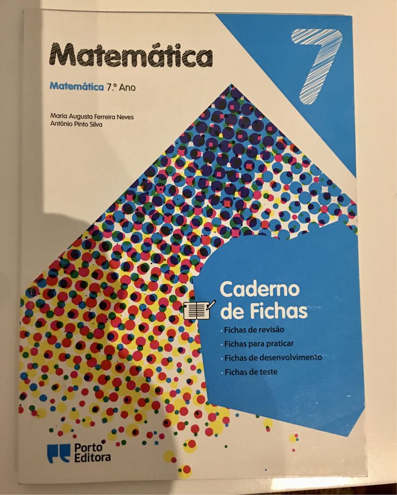 Caderno fichas Matemática 7.ano