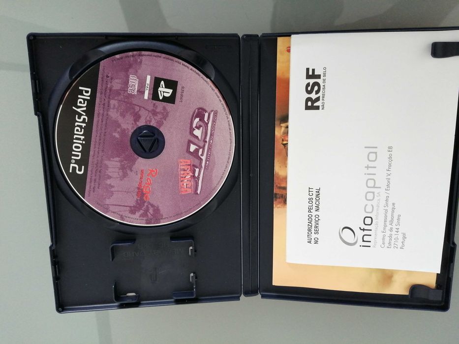 Jogo Playstation 2 PS3	GTC Africa - Como novo!*