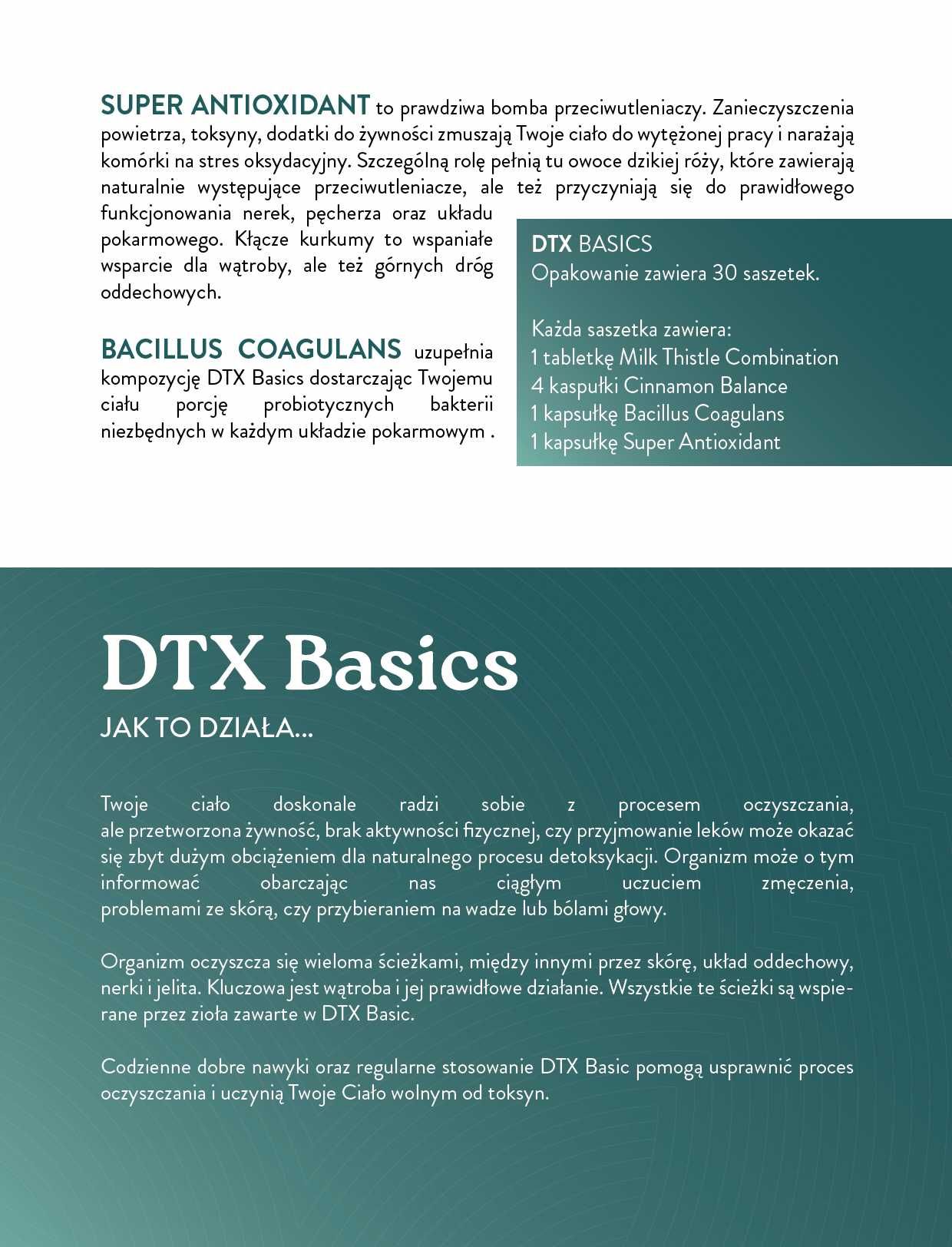 DTX Basics (detox) od Nature's Sunshine !!