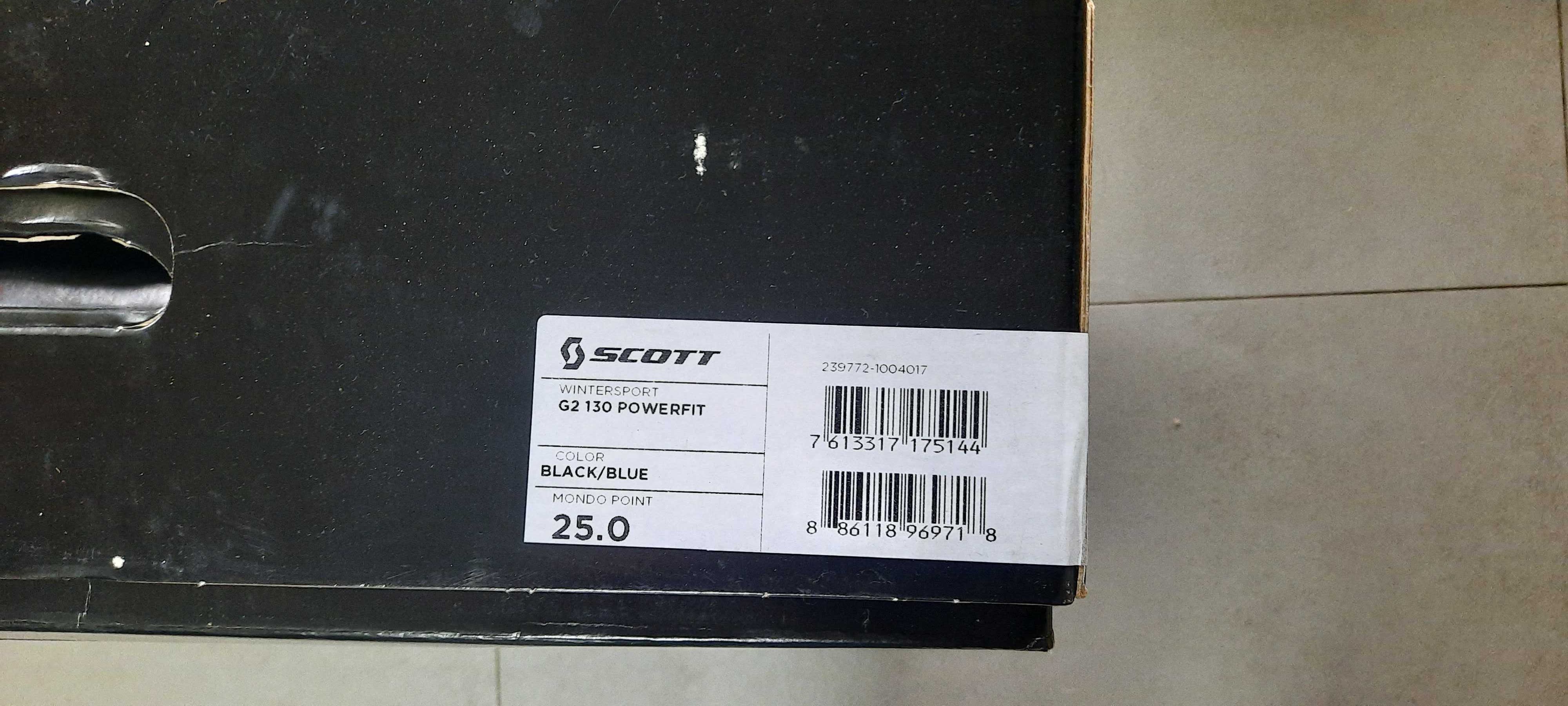 buty narciarskie Scott G2 130 Powerfit  25cm