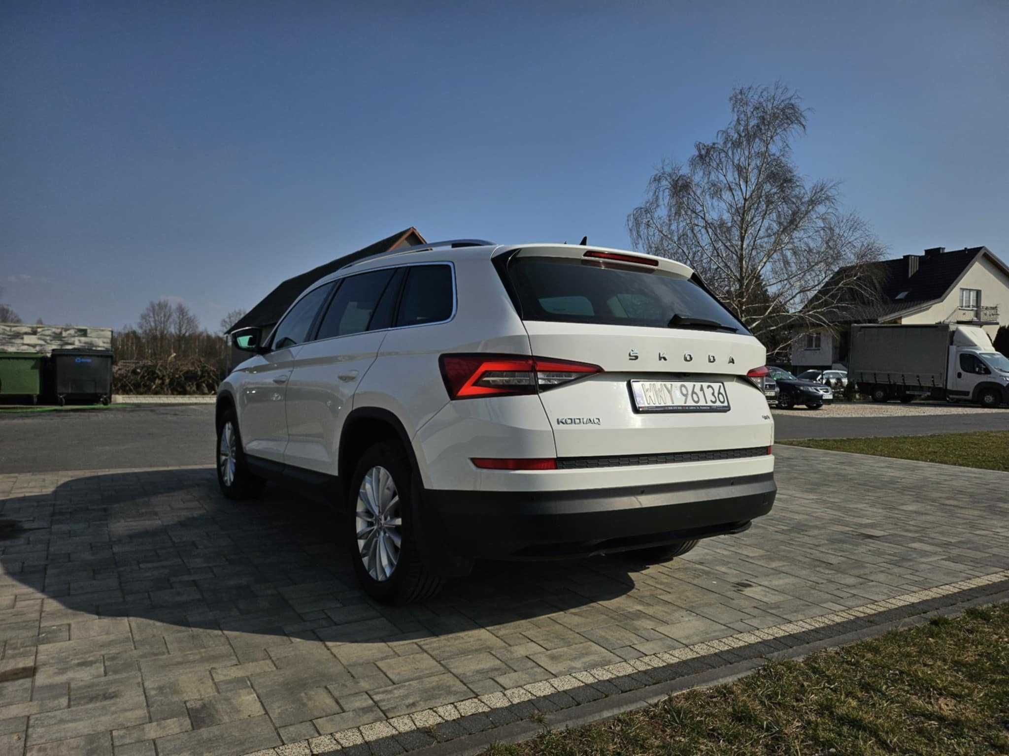 Wynajem Skoda Kodiaq 2.0 TDI 190KM 4x4 L&K 7 OSÓB FULL